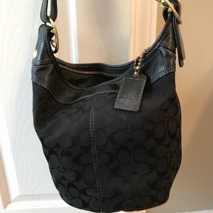 BLACK COACH PURSE